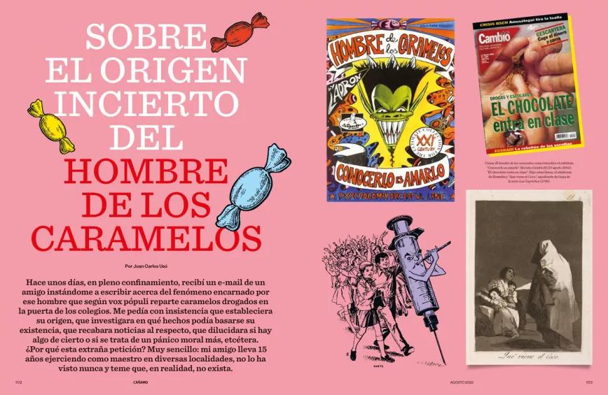 SOBRE EL ORIGEN INCIERTO DEL HOMBRE DE LOS CARAMELOS Por Juan Carlos Usó