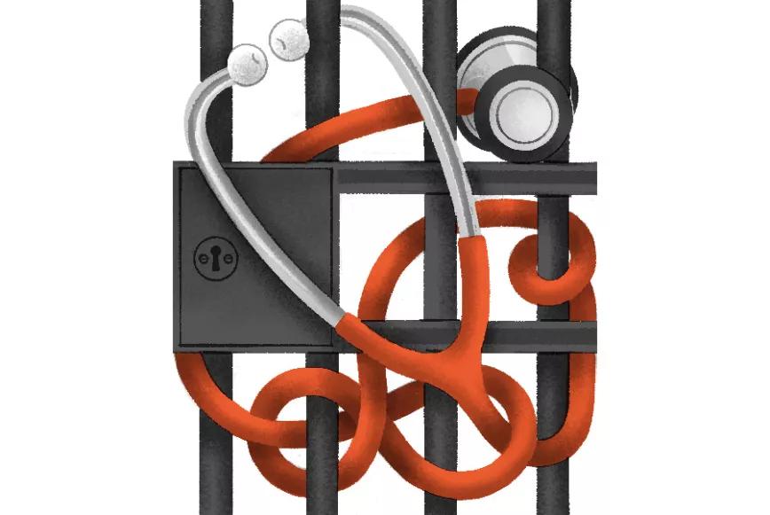 Visita médica en la cárcel