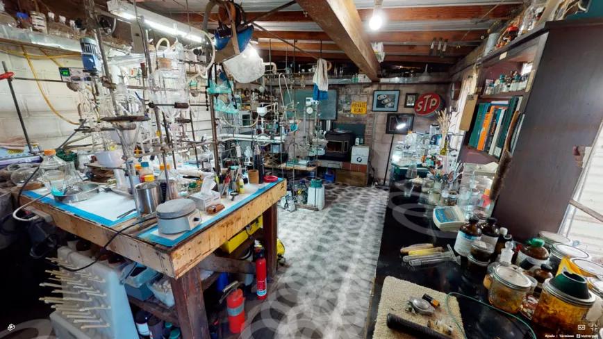 El mítico laboratorio casero de Shulgin donde inventó centenares de drogas puede visitarse online