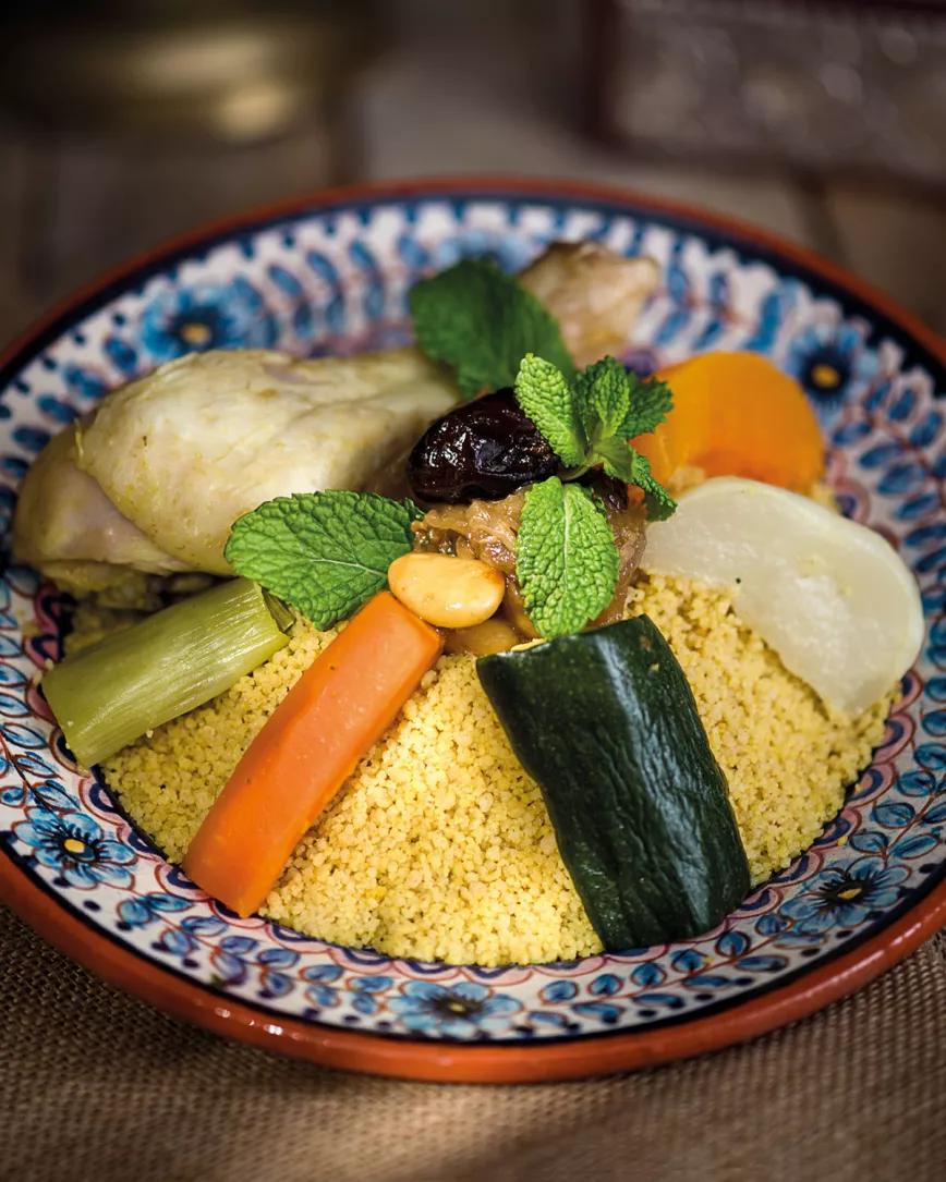 ‘Cous-cous’ de pollo y verduras con Harlequeen THC ‘free’