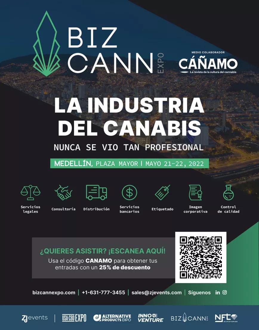 Bizcann Expo anuncia su próximo evento en Medellín para mayo