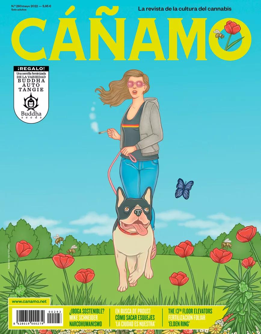 Siembra con literatura, psicodelia y justicia, con la revista Cáñamo #293