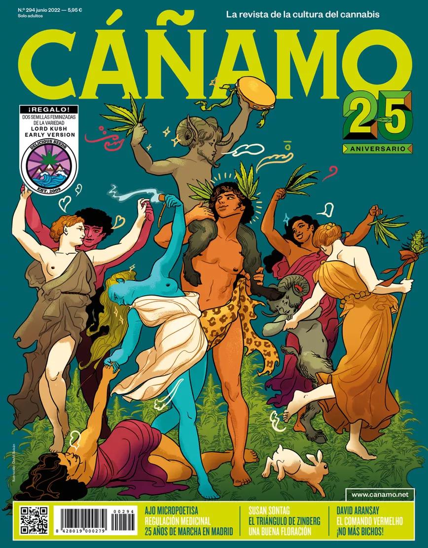 Cáñamo cumple 25 años de vida con la revista #294