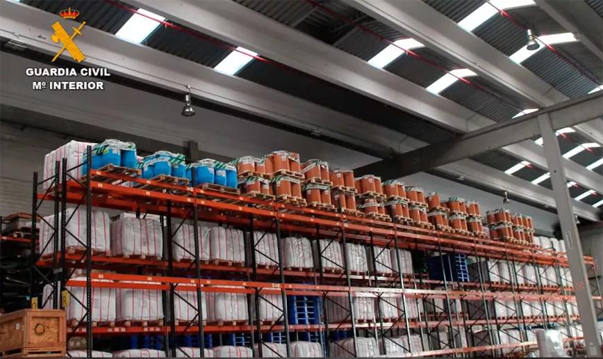 La Guardia Civil incauta el mayor alijo de cationinas de Europa