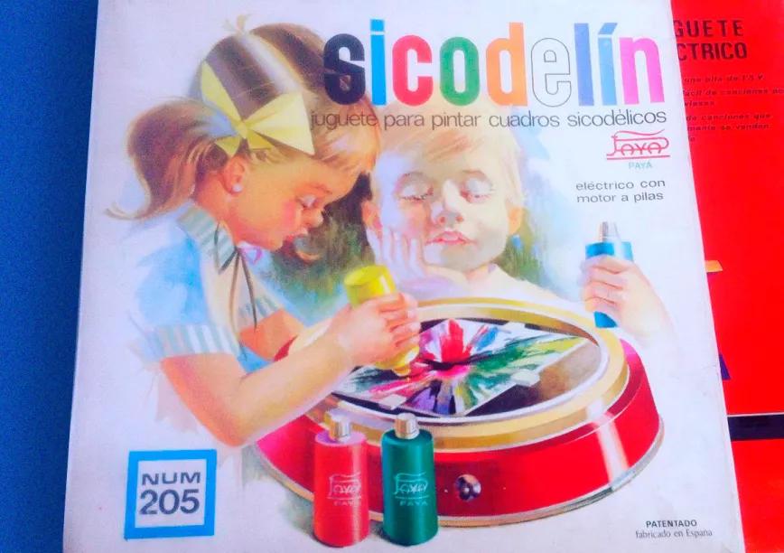Sicodelín, cuando la psiquedelia era un juguete para niños