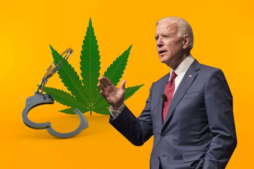 Biden dice que “está trabajando” para liberar a los presos de marihuana 