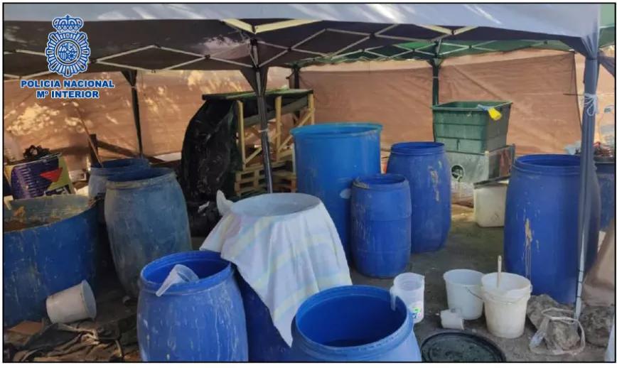 Desmantelan un laboratorio de cocaína en la sierra de Madrid