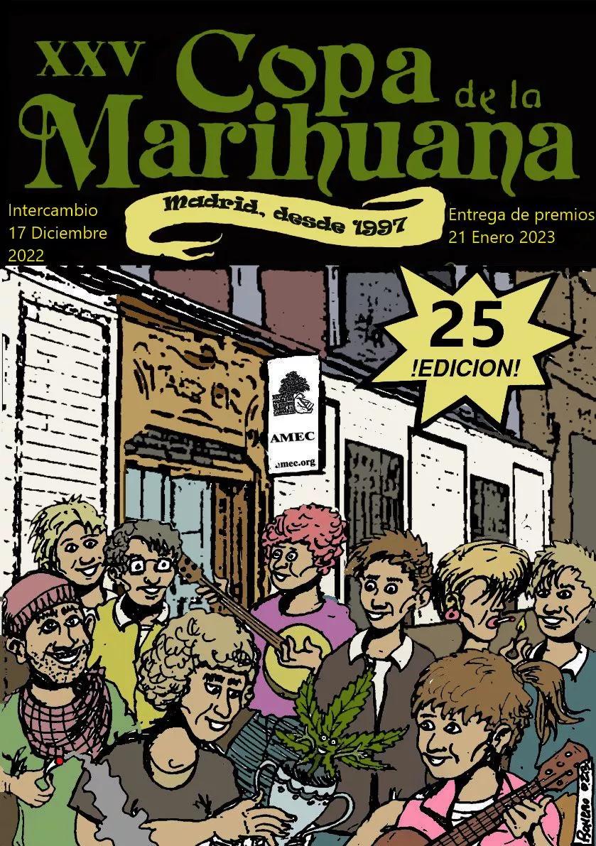 La AMEC celebra su 25º copa de la marihuana