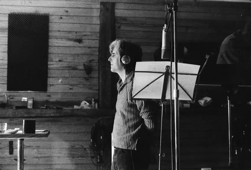 En Tarifa, durante la grabación del disco Punta Paloma, 1997.