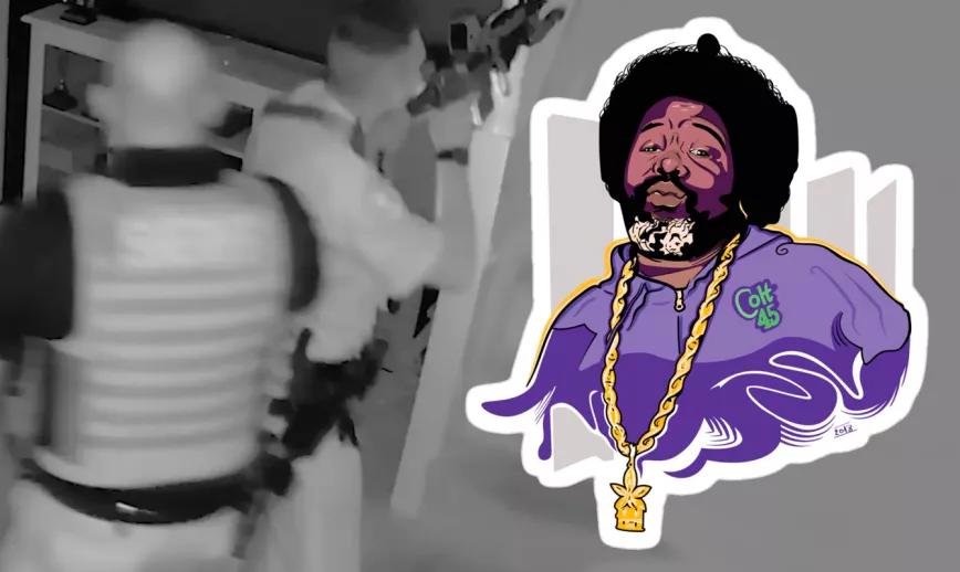 El rapero Afroman convierte una redada policial en su casa en un videoclip