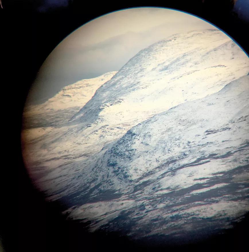 Un porro con las auroras boreales
