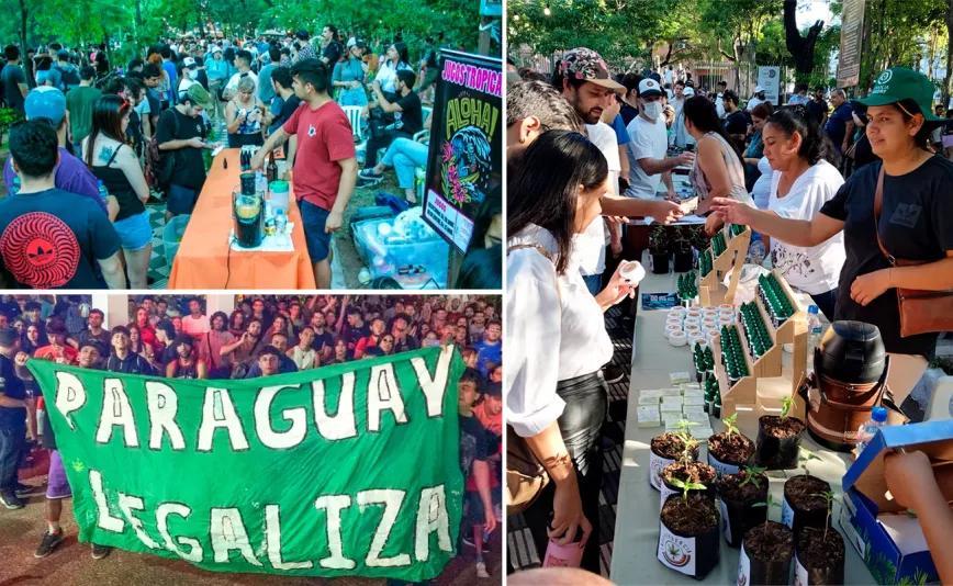 Paraguay reivindica el cannabis legal en la feria de Asunción