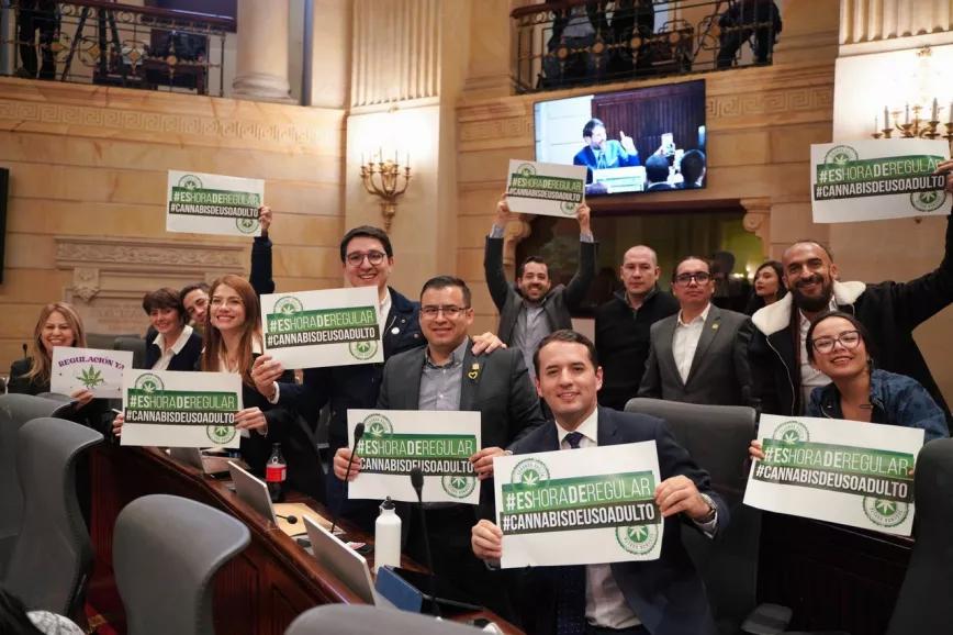 La legalización del cannabis en Colombia supera todos los debates en la Cámara de Representantes 