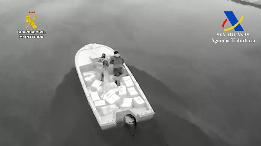 La policía incauta 2600 kilos de hachís en dos operaciones en Huelva