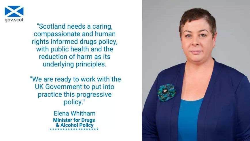 El Gobierno escocés quiere despenalizar todas las drogas, pero Reino Unido no le deja