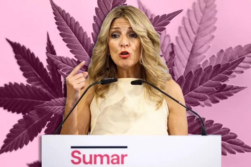 Sumar explicita su apoyo a la regulación del cannabis