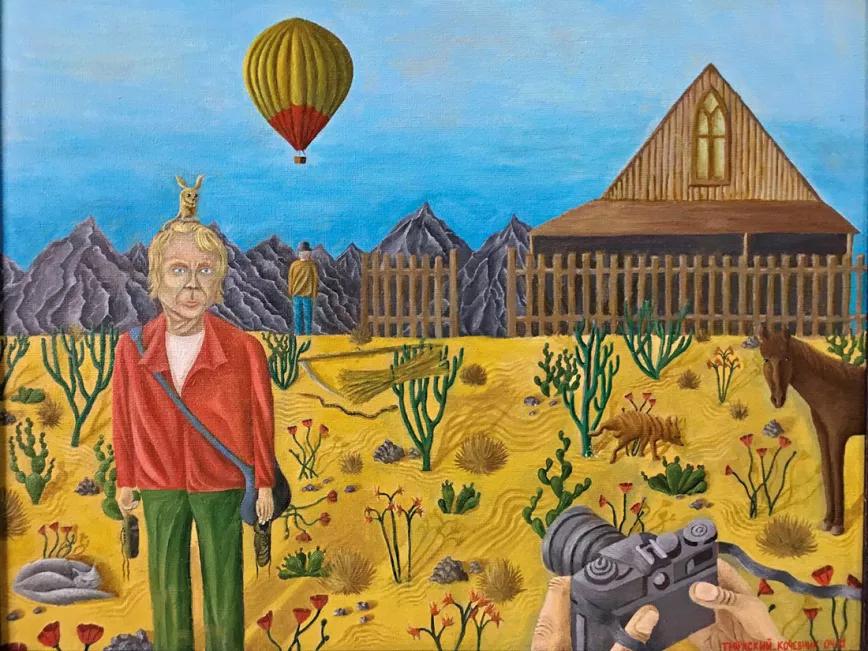 Roman Andreev, un desertor ruso exiliado en el surrealismo