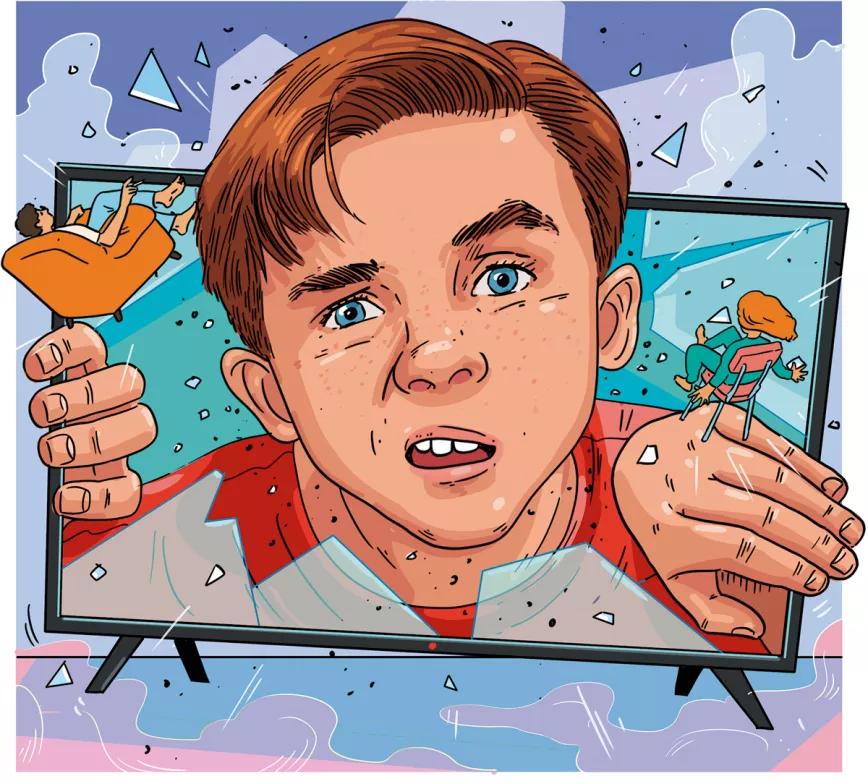 MalcolmTROCOLO Ilustración de Cristóbal Fortúnez