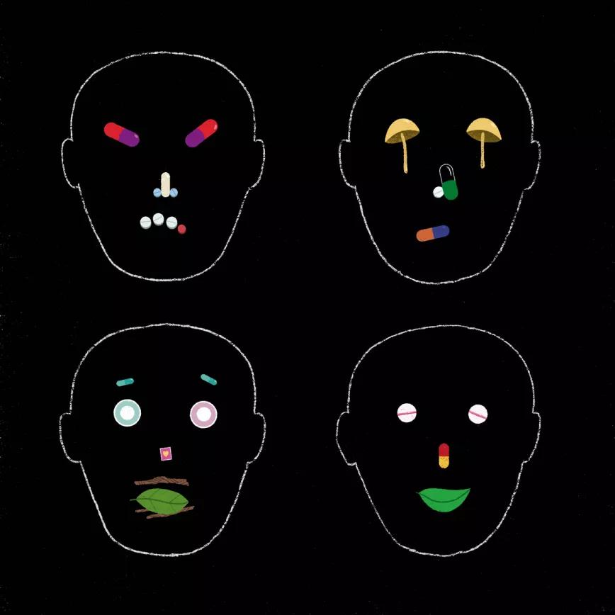 Yo, tú, nosotros, ellos: psicodélicos y cognición social. Ilustración Martin Elfman