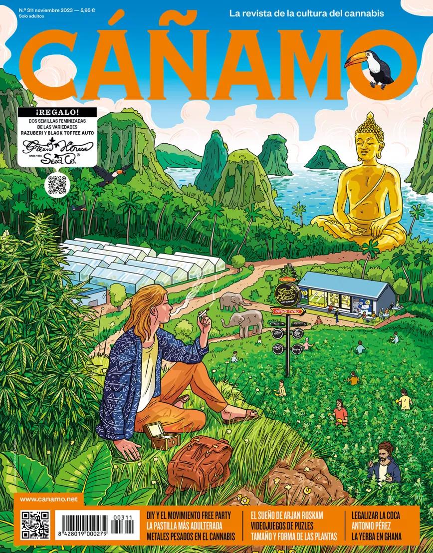 Cáñamo 311 Portada Cristóbal Fortúnez