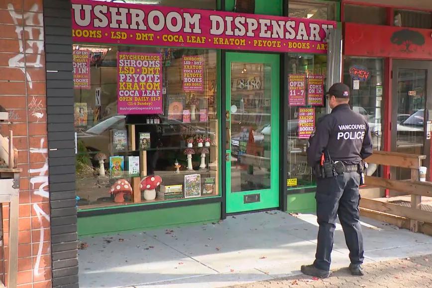 La policía de Vancouver interviene un dispensario de psicodélicos naturales