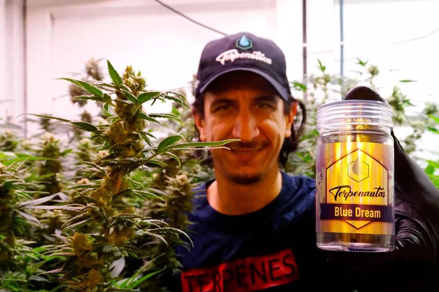 Federico Benítez, fundador y director de la Terpenoteca