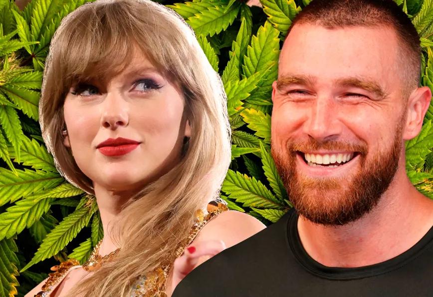 ¿Taylor Swift y Travis Kelce tendrían una boda cannábica?