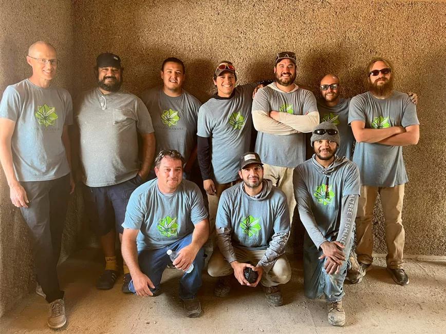 un pueblo originario fabricará casas de cáñamo para la comunidad sin hogar 