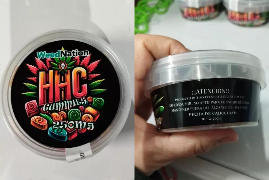 Los productos de HHC prohibidos en República Checa llegaron a España