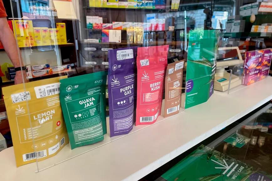 Se publicaron los primeros datos de la prueba de venta de cannabis en Suiza