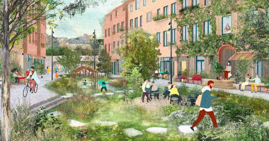 Construirán 685 viviendas de cáñamo en una zona industrial abandonada de Inglaterra