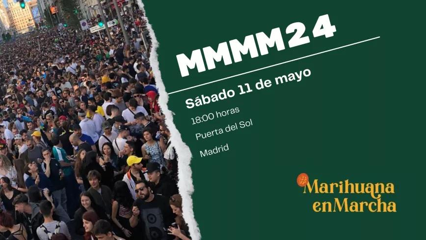 Este sábado se realizará una nueva Marcha Mundial de la Marihuana en Madrid