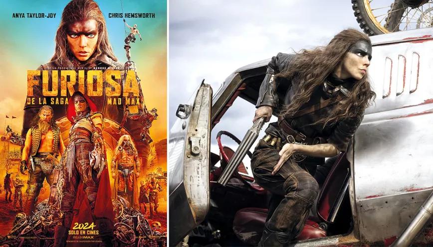 Recién estrenada, Furiosa: de la saga Mad Max cuenta con Anya Taylor-Joy en el papel de la joven Furiosa, encarnada en la anterior entrega por Charlize Theron.