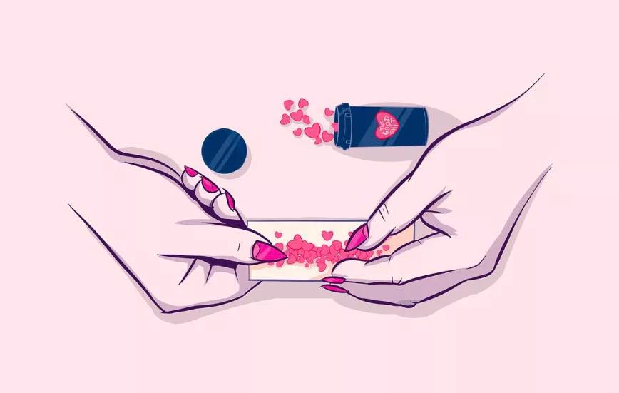 A ella le encanta sufrir por amor 