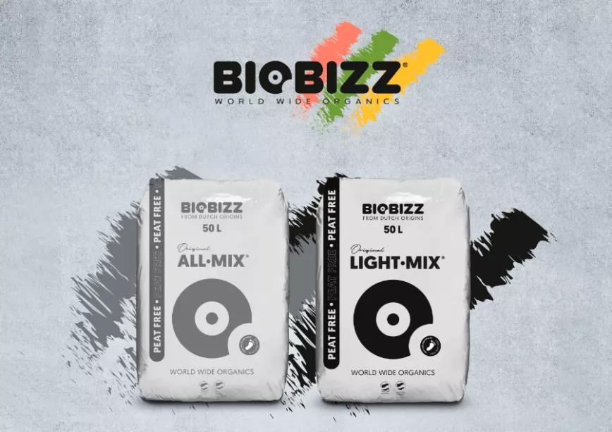 Biobizz presenta su innovadora línea de sustratos sin turba: All•Mix® Peat Free y Light•Mix® Peat Free