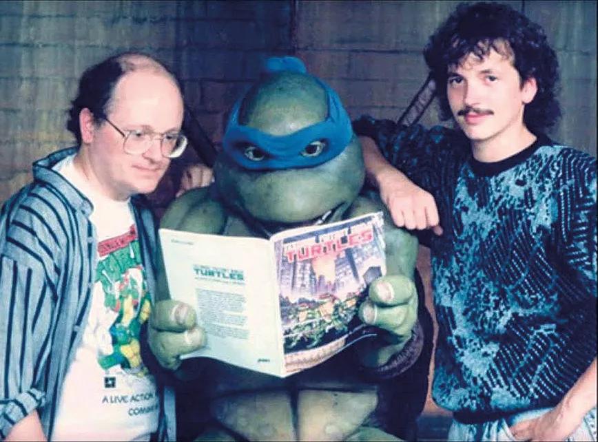 Kevin Eastman y Peter Laird, los padres de las Tortugas ninja.