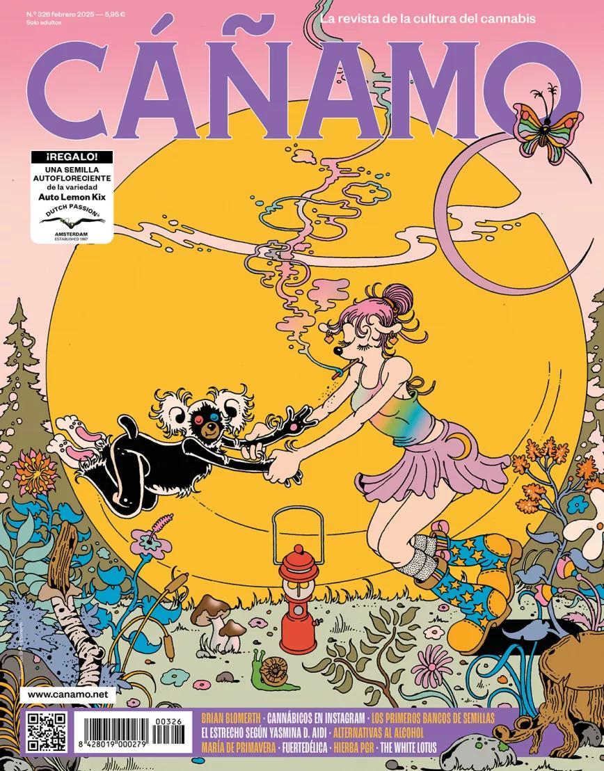 Cáñamo 326 Portada de Brian Blomerth