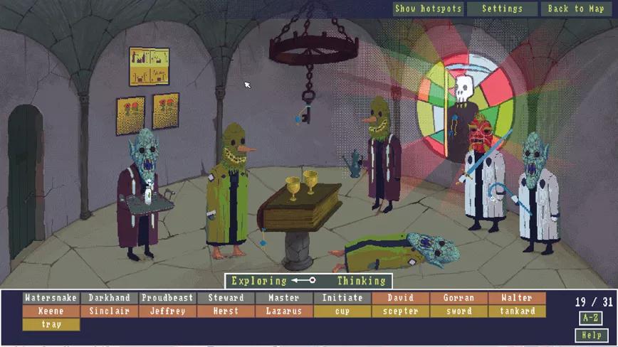 ‘The Case of the Golden Idol’ (Color Gray Games, 2022) 