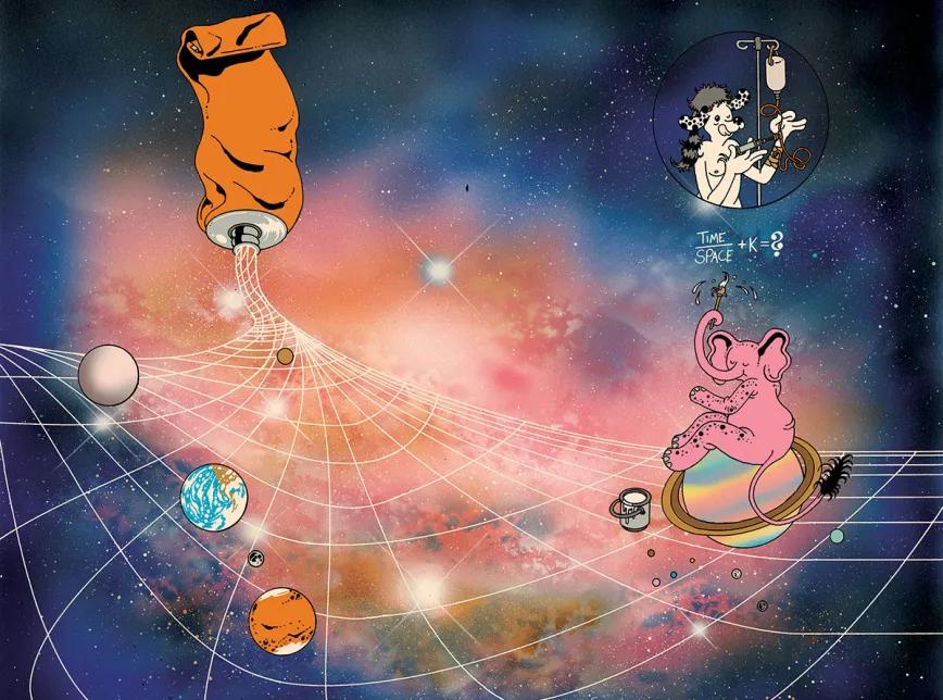 Brian Blomerth, el autor de cómic actual más psicodélico. 