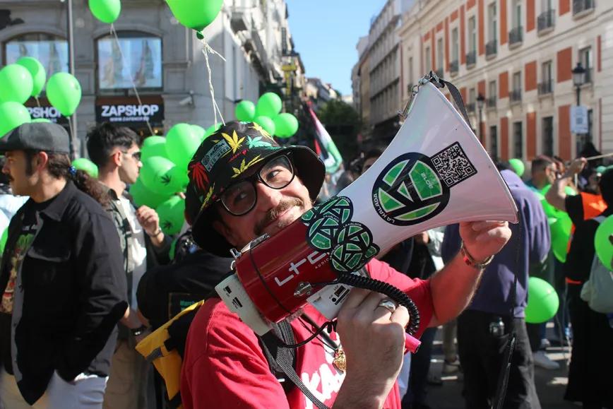 Marcha Mundial de la Marihuana 2025 Madrid