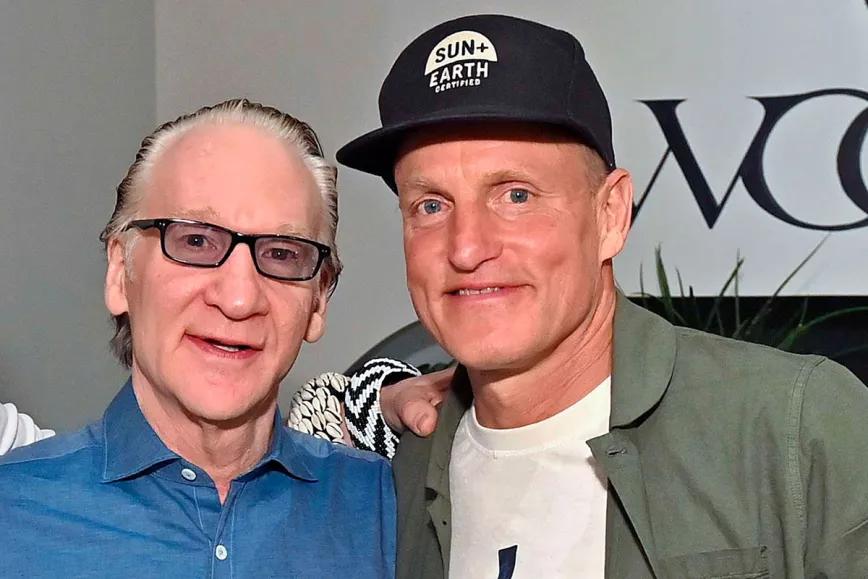 Woody Harrelson Bill Maher The Woods