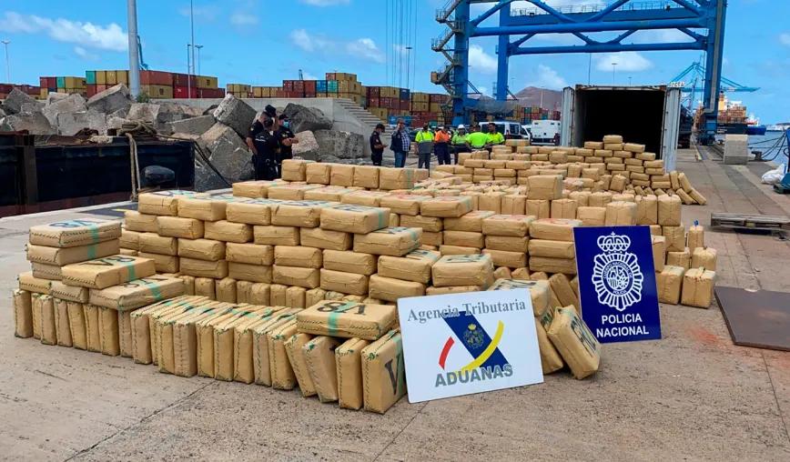 España lidera las incautaciones de cannabis en la UE