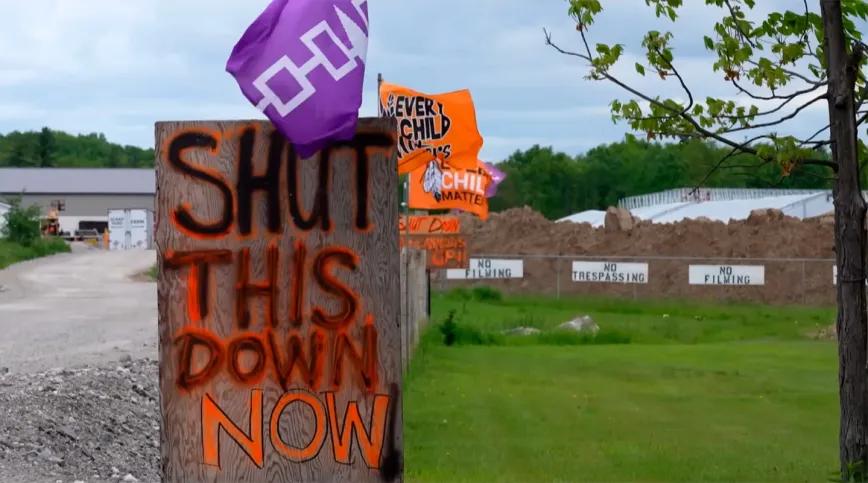 División en Six Nations por cultivo de cannabis