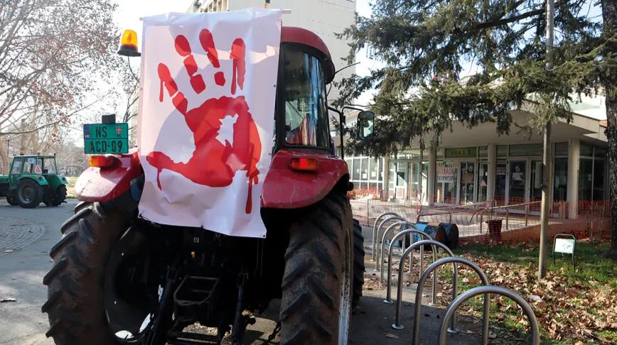 Una noche en el Belgrado del levantamiento estudiantil