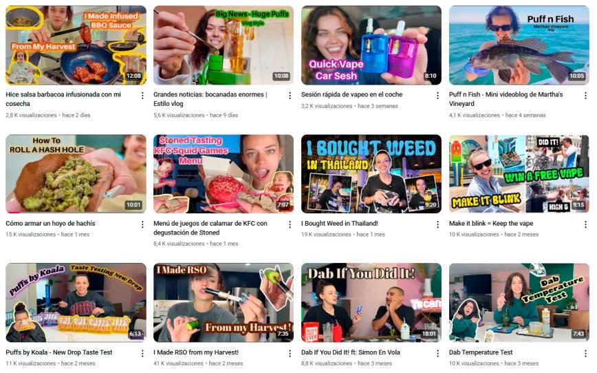 Canal de YouTube de @Koala.puffss.