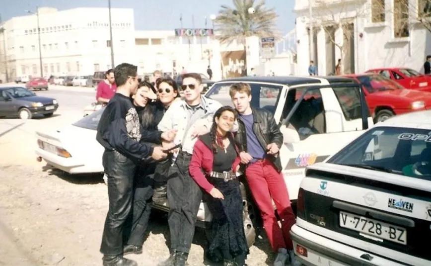 Mañaneo en el parking.