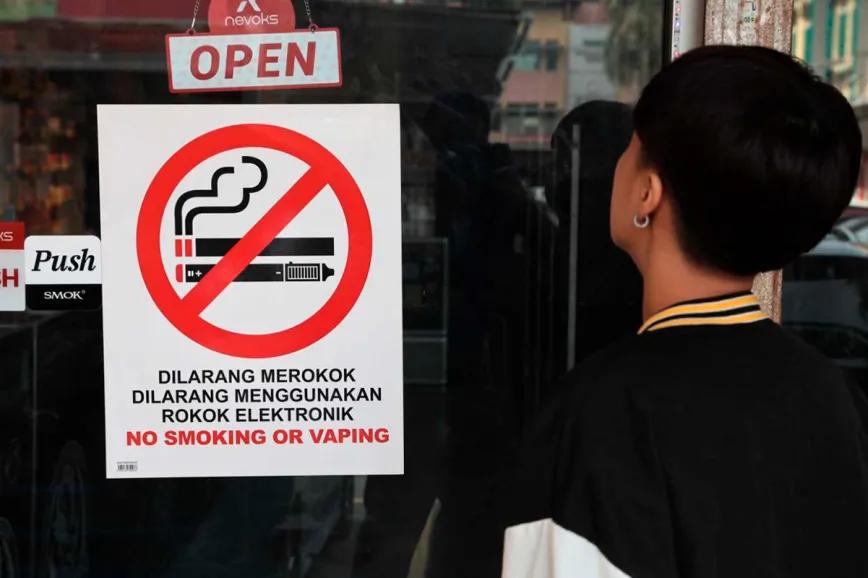 A mediados de 2026 estará prohibido vapear en Malasia