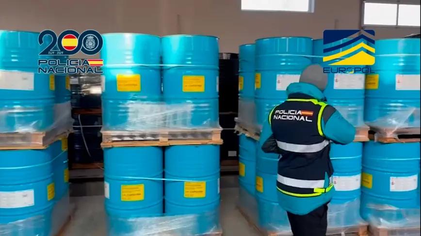 Europol desmantela 24 laboratorios de drogas sintéticas