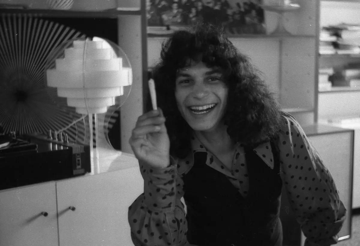 Raimundo y Rafael Amador al lío en casa de Ricardo Pachón, 1976. Foto: Archivo Flamenco Vivo