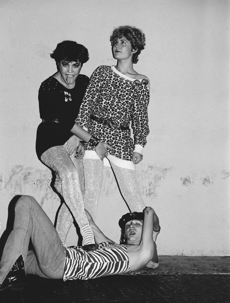 Desparramo en un concierto new wave en la sala Carolina, 1980